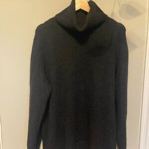 Aritzia turtleneck, dark grey, M